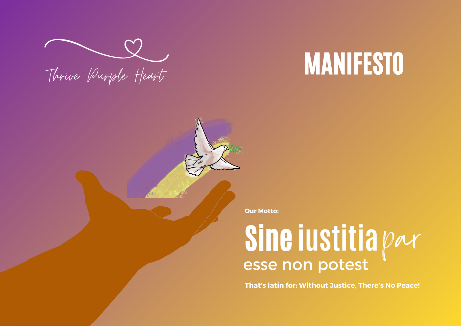 The Summary of Our Manifesto